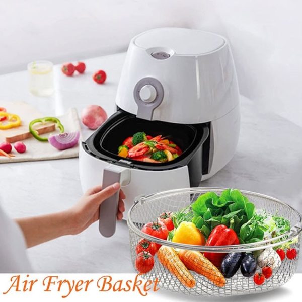 Air Fried Pot Home Electric Organ 304 Stainless Steel Net Basket - Image 4