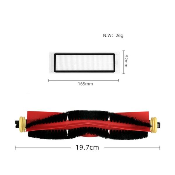 Xiaomi Roborock S5 Max / S6 Pure / S6 / S5 / S60 / S65 / S51 / S55 / E25 / E35 / T4 / T6 Vacuum Cleaner Accessories (6-in-1 Kit) - Image 2