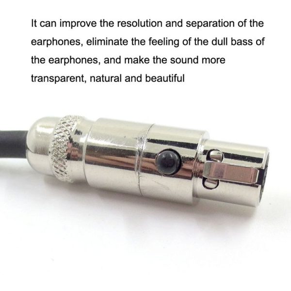1.2m For K240 / K141 / K271 / K702 / Q701 / K712 Headphone Cable Mini Cartoon Head Upgrade Line (Black) - Image 3