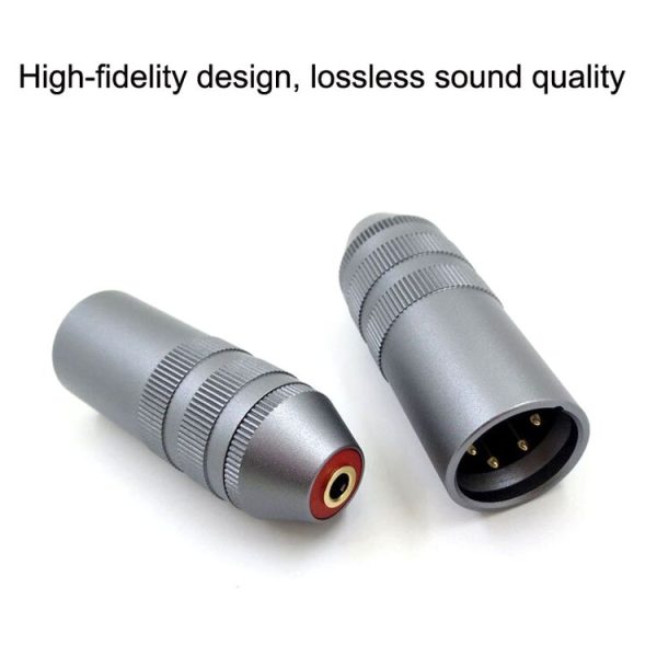 4 Core XLR to 2.5mm Amplifier Balance Female Headphone Adapter - Image 4
