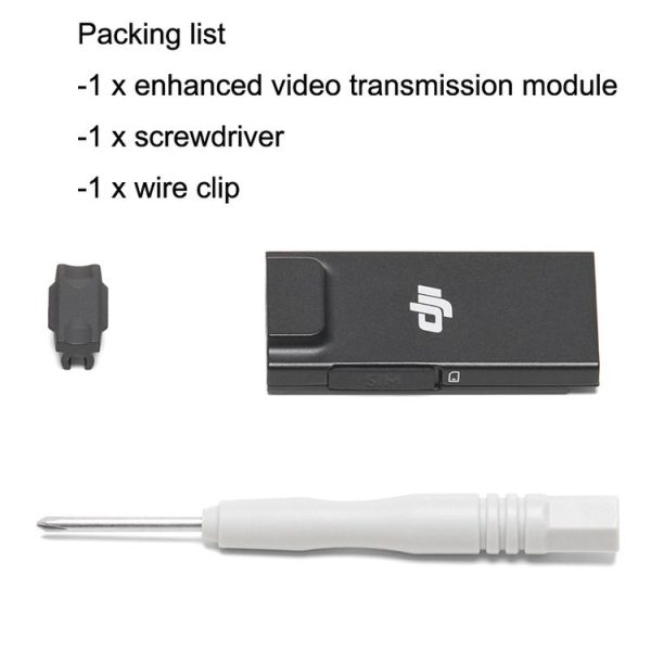 Original DJI Air 3 Enhanced Image Transmission Module (Black) - Image 4