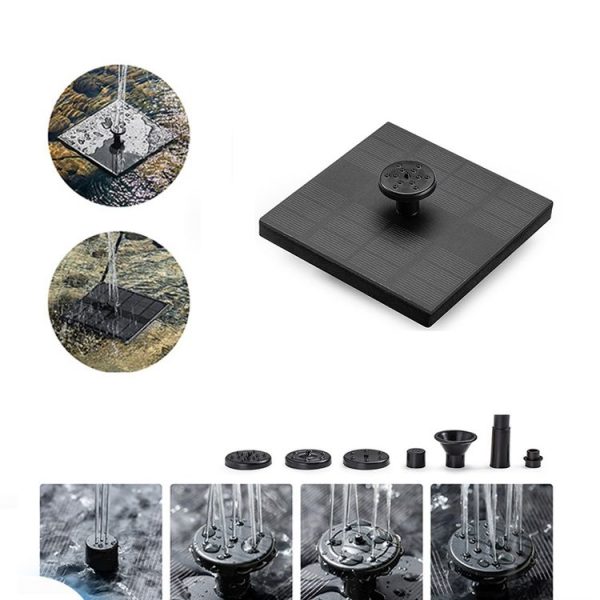 11CM Outdoor Pool Floating Solar Fountain (CPS30-110F)
