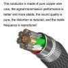 1.2m For Sennheiser HD518 / HD558 / HD598 / M40X / M50X Headset Upgrade Cable - Image 5