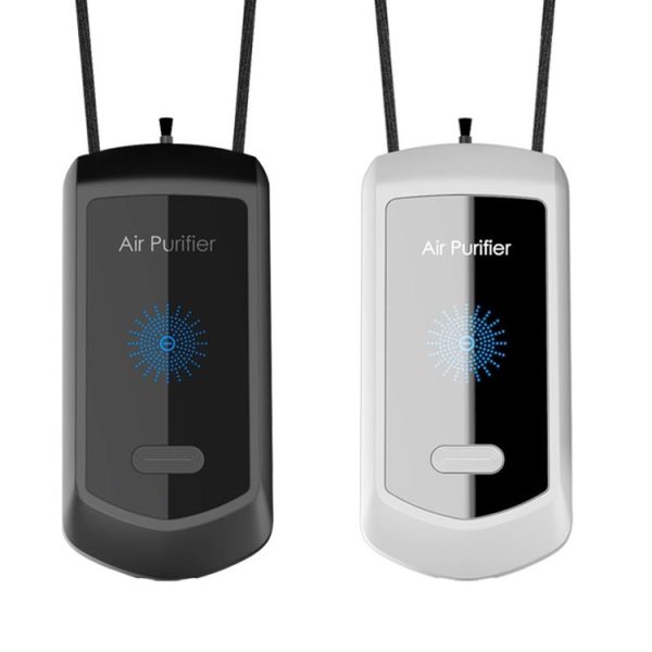120 Million Negative Ion Air Purifier Mini Hanging Neck Purifier (White) - Image 2