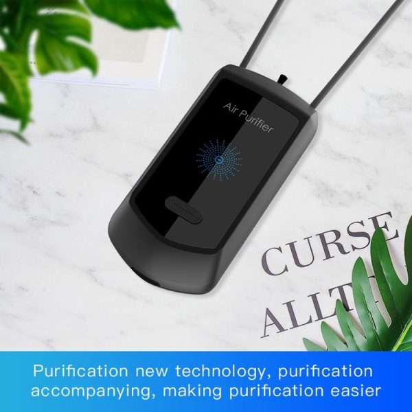 120 Million Negative Ion Air Purifier Mini Hanging Neck Purifier (White) - Image 4