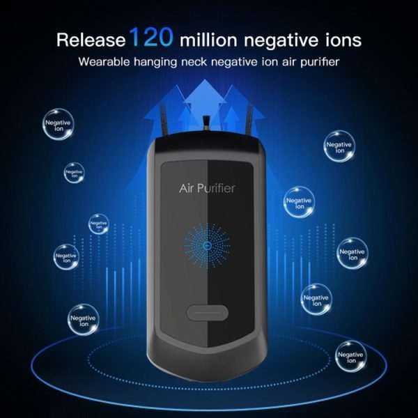120 Million Negative Ion Air Purifier Mini Hanging Neck Purifier (White) - Image 7
