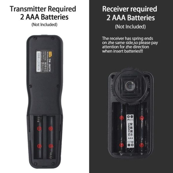 Canon E3 Pixel TW283 Shutter Wireless Delay Remote Control SLR Shutter Flasher - Image 6