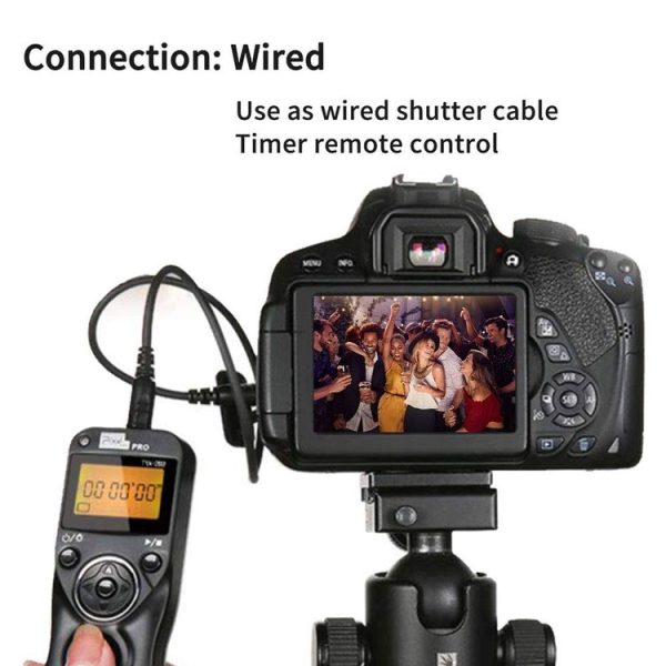 Canon E3 Pixel TW283 Shutter Wireless Delay Remote Control SLR Shutter Flasher - Image 9