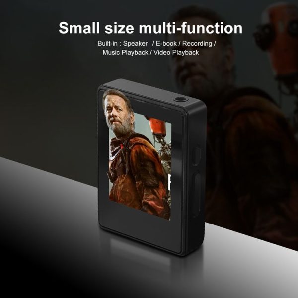 MP3 Music Player Bluetooth 5.0 Ebook Recorder MP4 Walkman Without Memory Card (Black) - Image 11
