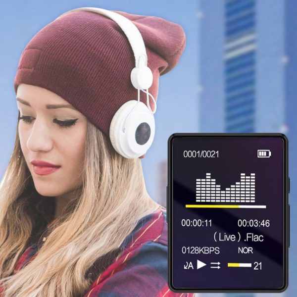 MP3 Music Player Bluetooth 5.0 Ebook Recorder MP4 Walkman Without Memory Card (Black) - Image 13