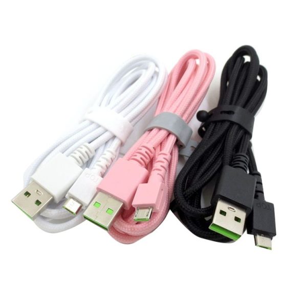 Razer / Naga Viper Pro / Viper V2 Professional Wireless Mouse Charging Cable (White) - Image 2