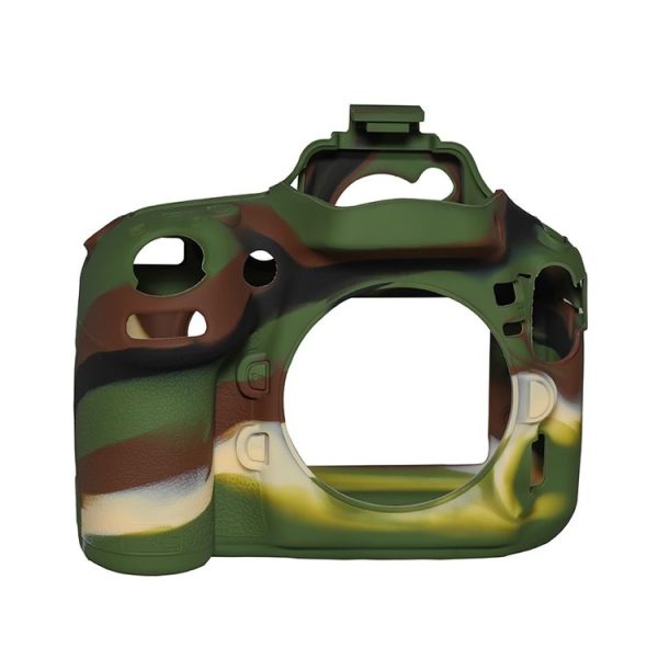 Pixel P001 For Nikon D800 / D800E Camera Silicone Protector Case (Jungle Camouflage)