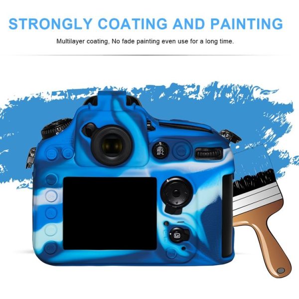 Pixel P001 For Nikon D800 / D800E Camera Silicone Protector Case (Jungle Camouflage) - Image 10