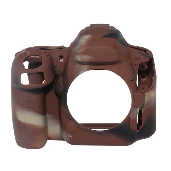 Pixel P001 For Nikon D500 Camera Silicone Protector Case (Desert Camouflage)