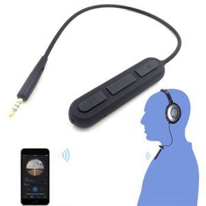 BOSE QC25 / OE2 / QC35 / AKG / Y50 / Y40 Headphones Bluetooth Cable (Black)