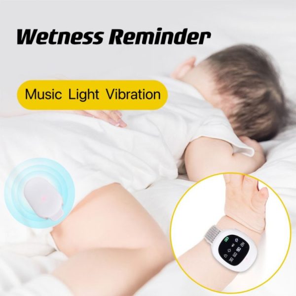 Wireless Timing Bedwetting Alarm Potty Training Watch For Elderly and Kids (White) - Image 5