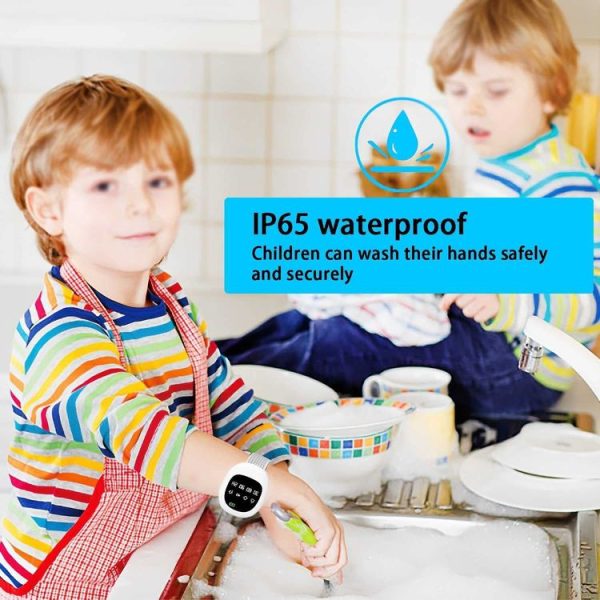 Wireless Timing Bedwetting Alarm Potty Training Watch For Elderly and Kids (White) - Image 8