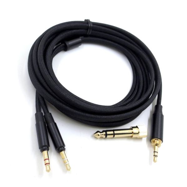 Beyer T1 (2nd / 3rd Generation) T5 / Amiro Balanced Headphone Cable 3.5mm+6.35mm Adapter - Image 2