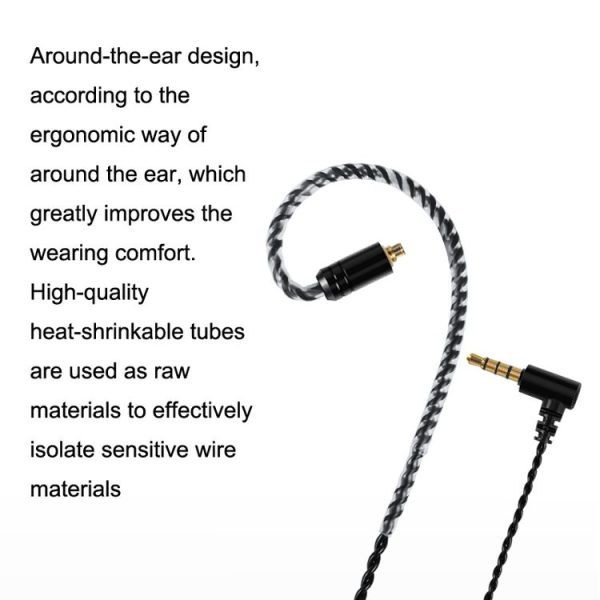 MMCX Interface Headphone Cable With Microphone Upgrade Cable - Image 3