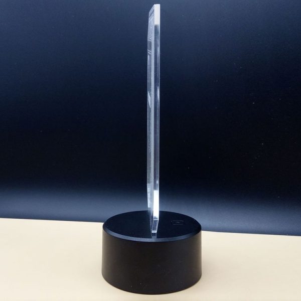 3D Game Handle Three-dimensional Colorful LED Lights, Style: Touch Black Base - Image 3