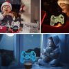 3D Game Handle Three-dimensional Colorful LED Lights, Style: Touch Black Base - Image 6