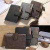 DEABOLAR Casual Retro Canvas Pattern Multifunctional Medium Long Wallet (Light Grey) - Image 6