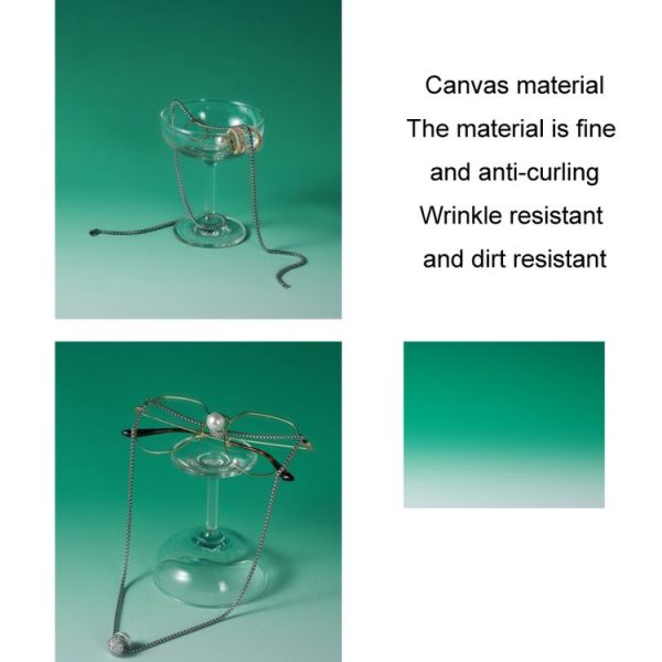 106x144cm Gradient Background Paper Photography Portrait Photo Props (Green Lotus) - Image 4