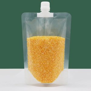 5pcs Portable Food Packaging Bag Grain Sealed Bag Fresh-keeping Storage Bag, Capacity: 500g