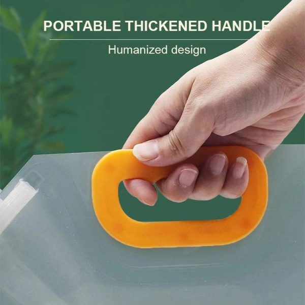 5pcs Portable Food Packaging Bag Grain Sealed Bag Fresh-keeping Storage Bag, Capacity: 500g - Image 5
