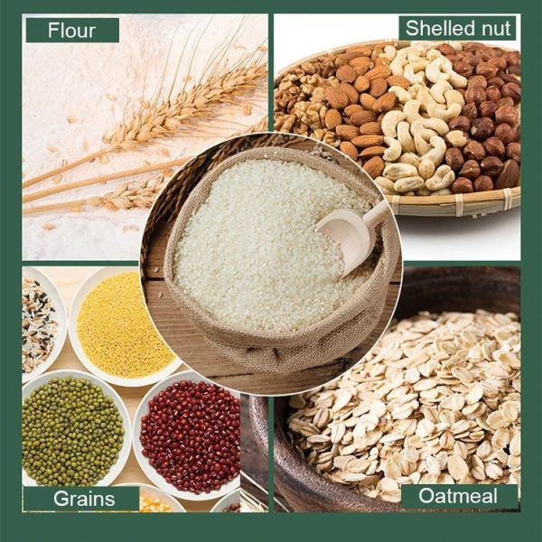 5pcs Portable Food Packaging Bag Grain Sealed Bag Fresh-keeping Storage Bag, Capacity: 500g - Image 8
