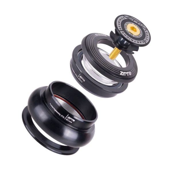 ZTTO Bicycle Headset ZS44 EC44 CNC 11 / 8"-11 / 2" Cone Tube Front Fork