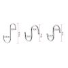 10pcs Large Multifunctional Stainless Steel Hooks Metal S-Shaped Hook - Image 2