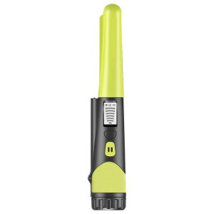 Handheld Metal Detector LCD Display Gold Treasure Hunter with Flashlight (Green)