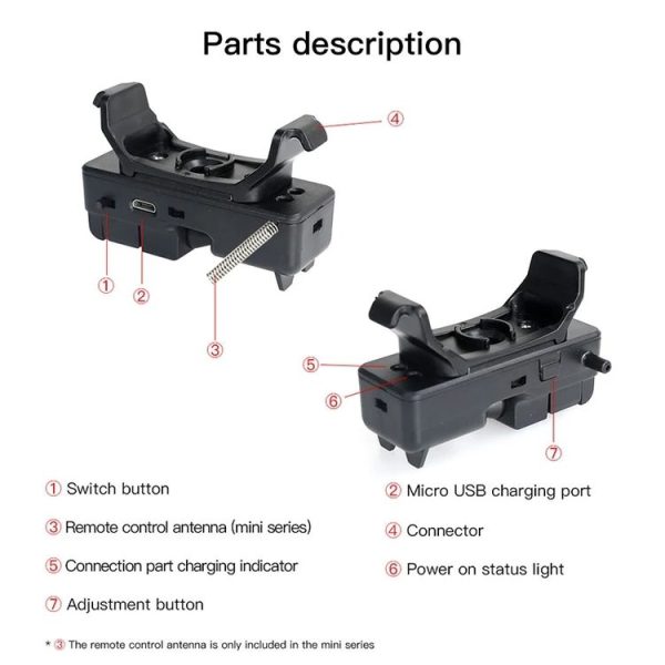 DJI Mini 2 Drone RCSTQ Transport Thrower Drop Device - Image 3