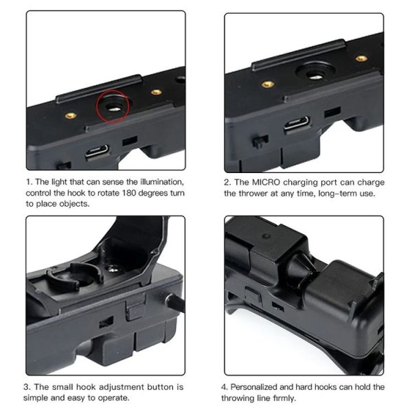 DJI Mini 2 Drone RCSTQ Transport Thrower Drop Device - Image 4