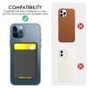 AhaStyle PT133 Adhesive Model Mobile Phone Silicone Card Case (Black) - Image 4