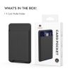 AhaStyle PT133 Adhesive Model Mobile Phone Silicone Card Case (Black) - Image 6