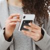 AhaStyle PT133 Adhesive Model Mobile Phone Silicone Card Case (Black) - Image 7