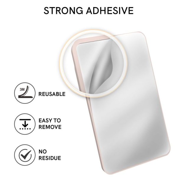 AhaStyle PT133-A-S Mobile Phone Adhesive Silicone Card Case (Gray) - Image 3