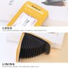 Baellerry Large Capacity Woven Organ Card Holder Thin Zipper Coin Purse (Brown) - Image 6