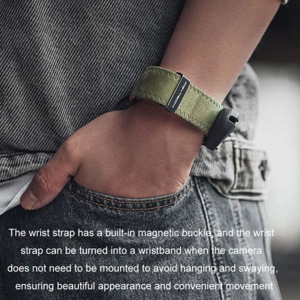 PGYTECH SLR Camera Wrist Strap Mirrorless Camera Anti-lost Lanyard (Grass Green) - Image 8