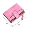 Baellerry Large Capacity Ladies Short Wallet Multifunctional Multi-card Coin Purse (Grey) - Image 3