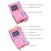 Baellerry Large Capacity Ladies Short Wallet Multifunctional Multi-card Coin Purse (Grey) - Image 5