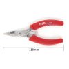 HSD HS-202C Round Head Short Stainless Steel Toothless Pointed Nose Plier Pointed Nose Plier - Image 2