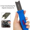 HSD ETH-913 E-Type Spring Clamp Plier C-Type Snap Ring Plier Meson Fork Retaining Ring Plier - Image 4
