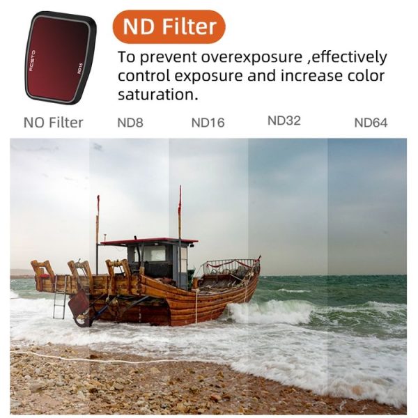 DJI Air 3 RCSTQ Multi-Layer Coating Waterproof Filter, Spec: ND8 - Image 7