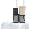 Multifunctional Suitcase Portable Storage Beverage Cup Holder (Red) - Image 7