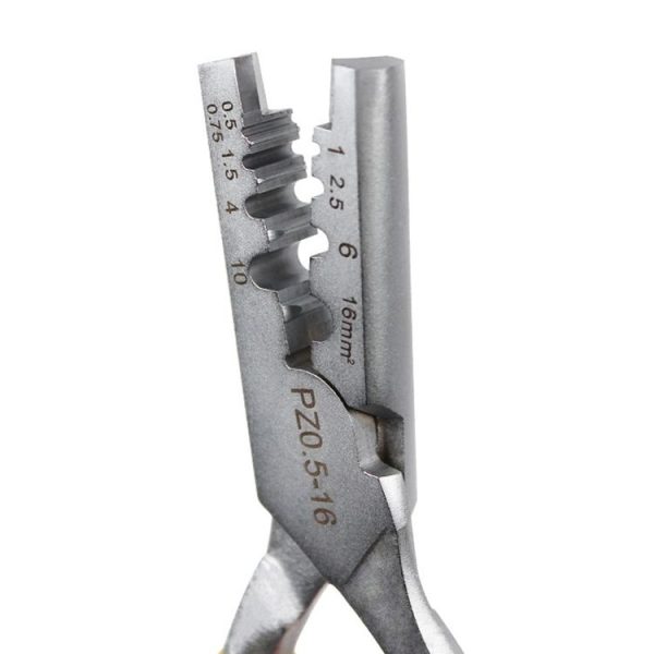 Portable Small Crimping Pliers Hardware Tools (PZ 0.5-16) - Image 3