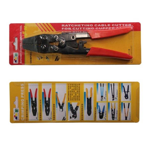 Labor-Saving Ratchet Terminal Crimping Pliers Hardware Hand Tools (HS-6L) - Image 5