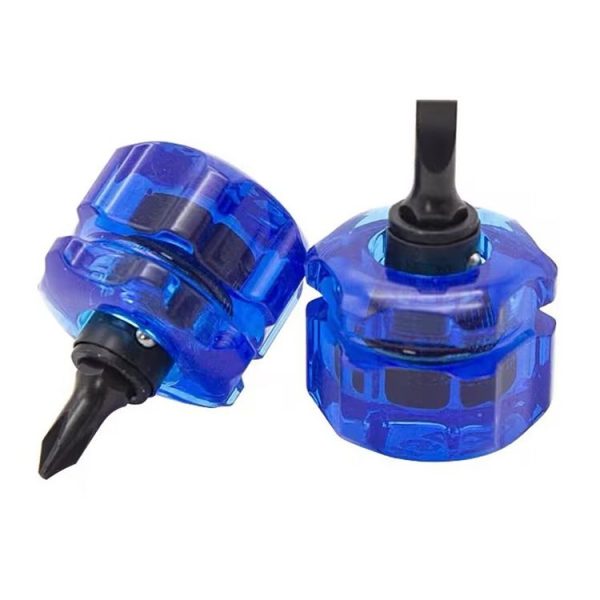 HSD HS-105 Portable Short Handle Phillips And Straight 2 In 1 Screwdriver With Magnetism - Image 3